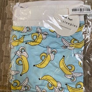 Adult small little sleepies banana pajama pants unisex